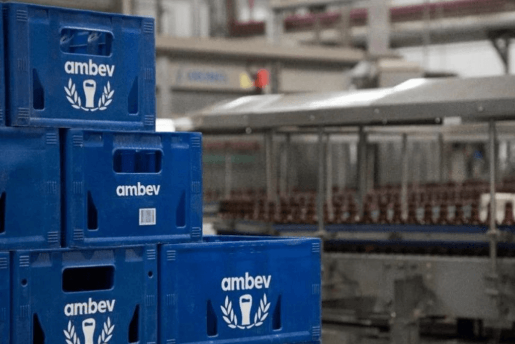 como investir na ambev