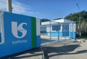 fachada da empresa sabesp
