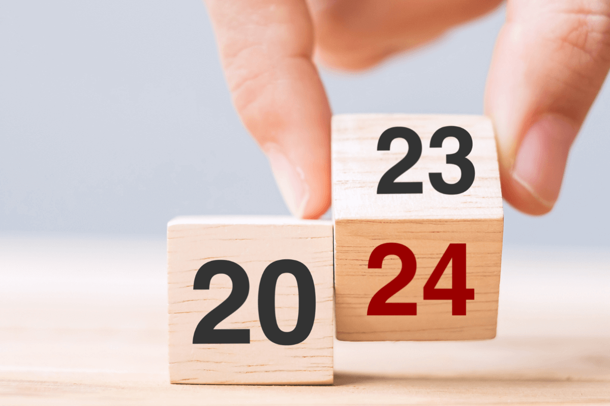 Calendário de 2023 para 2024