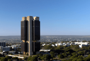 Banco central do Brasil, vista de cima