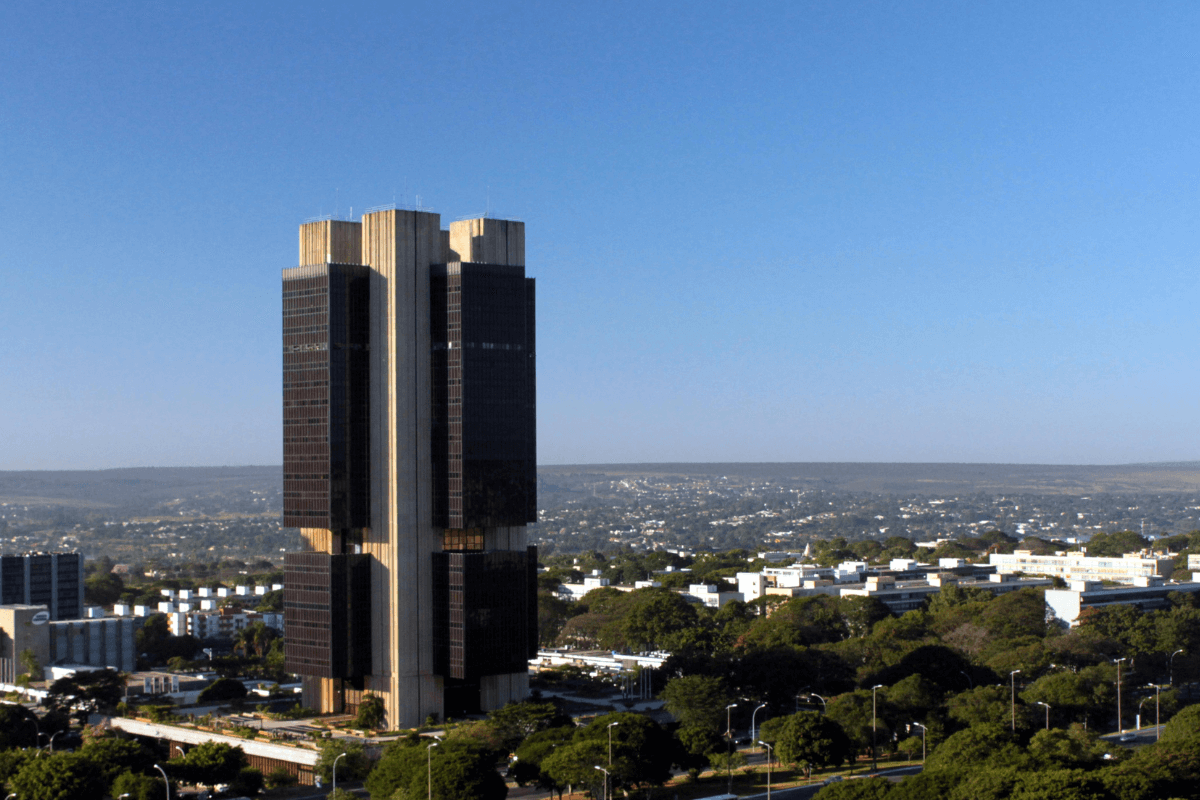 Banco central do Brasil, vista de cima