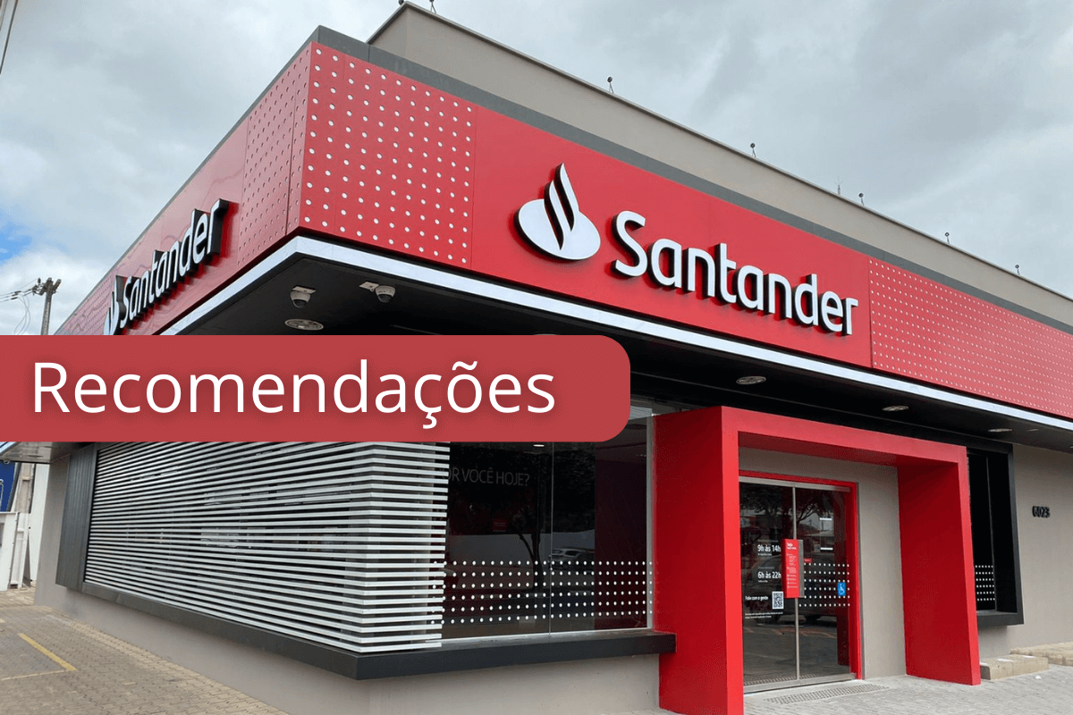 fachada do banco santander